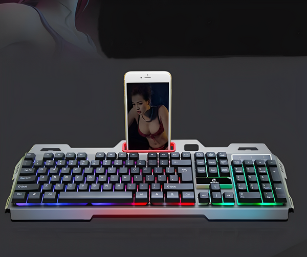 Teclado de membrana con 26 teclas anti-ghosting en español