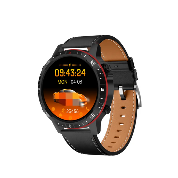 Smartwatch Pro con monitor de ritmo cardiaco, pasos y apps para ejercicio