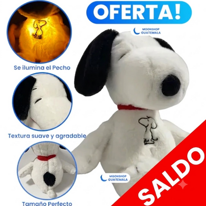 Peluche Relajante Snoopy -  (Luz y Sonido). 💤
