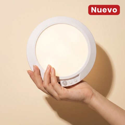 Lámpara Inalámbrica de Techo LED Recargable con Sensor de Movimiento y Control Remoto