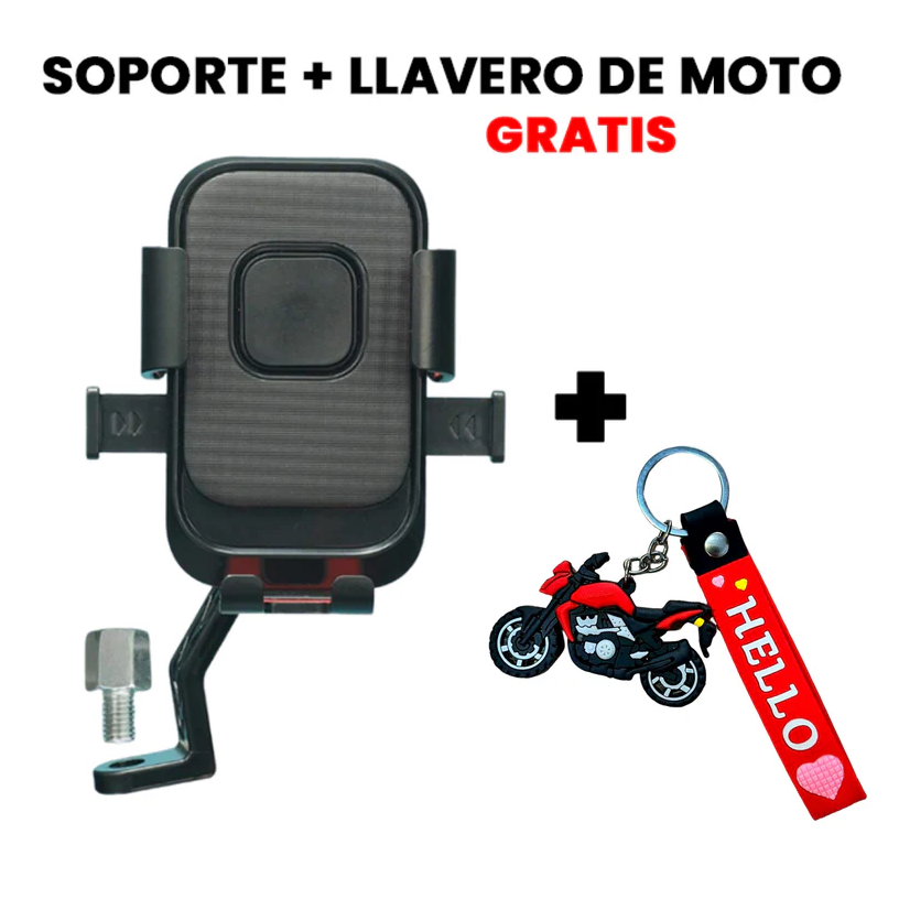 OFERTA ⭐️ Soporte de Celular para Moto + Llavero GRATIS