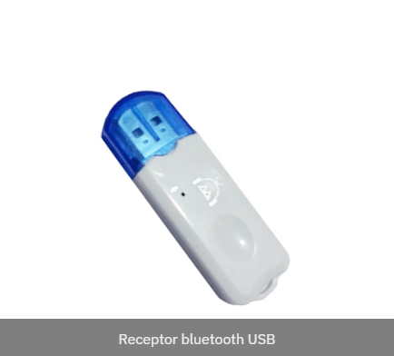 Receptor Bluetooth USB para transmitir música del teléfono a equipos de sonido
