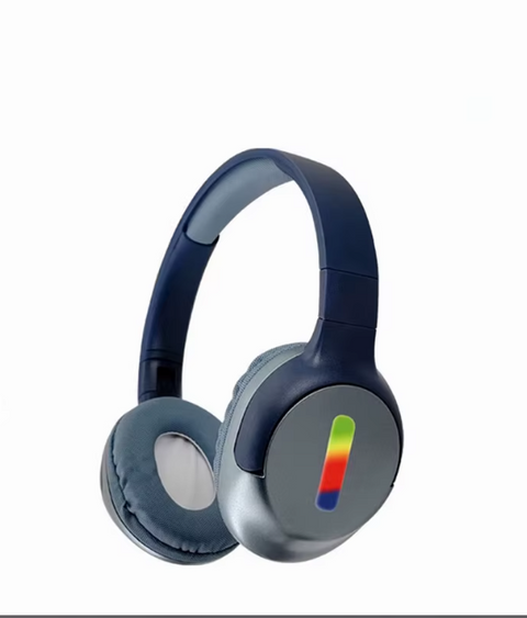 Auriculares B24 RGB inalámbricos impermeables con cancelación de ruido y micrófono