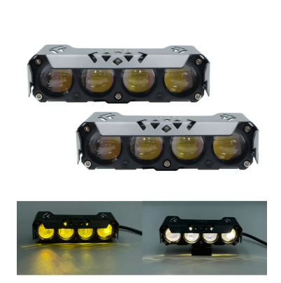 Juego de Potentes Neblineras LED con 4 Lupas