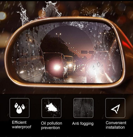 1 PAR - Protector para Retrovisor Moto