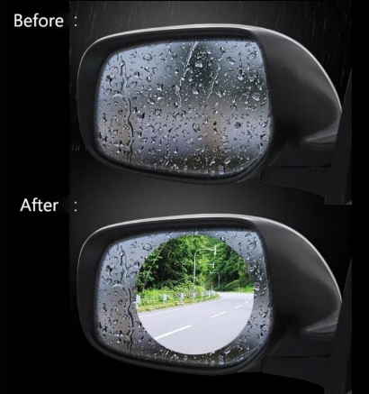 1 PAR - Protector para Retrovisor Moto