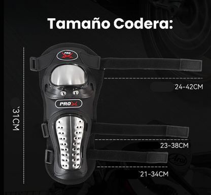 KIT Rodilleras + Coderas Metálicas🔥