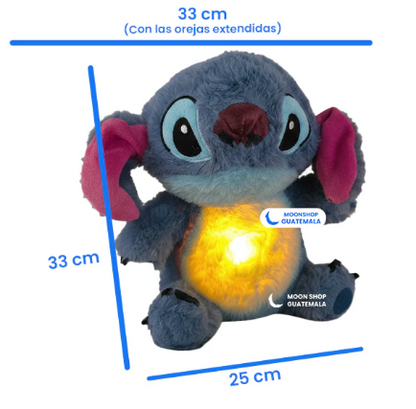 Stich Celeste Peluche relajante 💤 (Luz y Sonido)