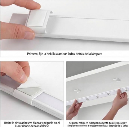 Barra de Luz LED Inalámbrica con Sensor de Movimiento 💡