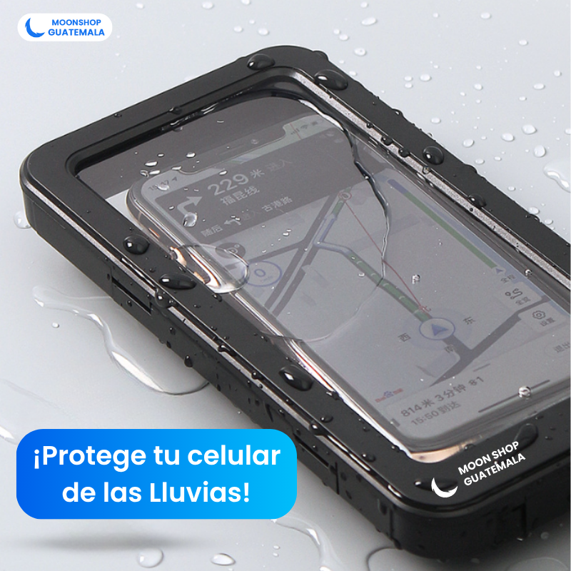 OFERTA 🔥 Soporte Impermeable Antirrobo para Moto