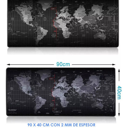MousePad Mapamundi + Limpiador GRATIS