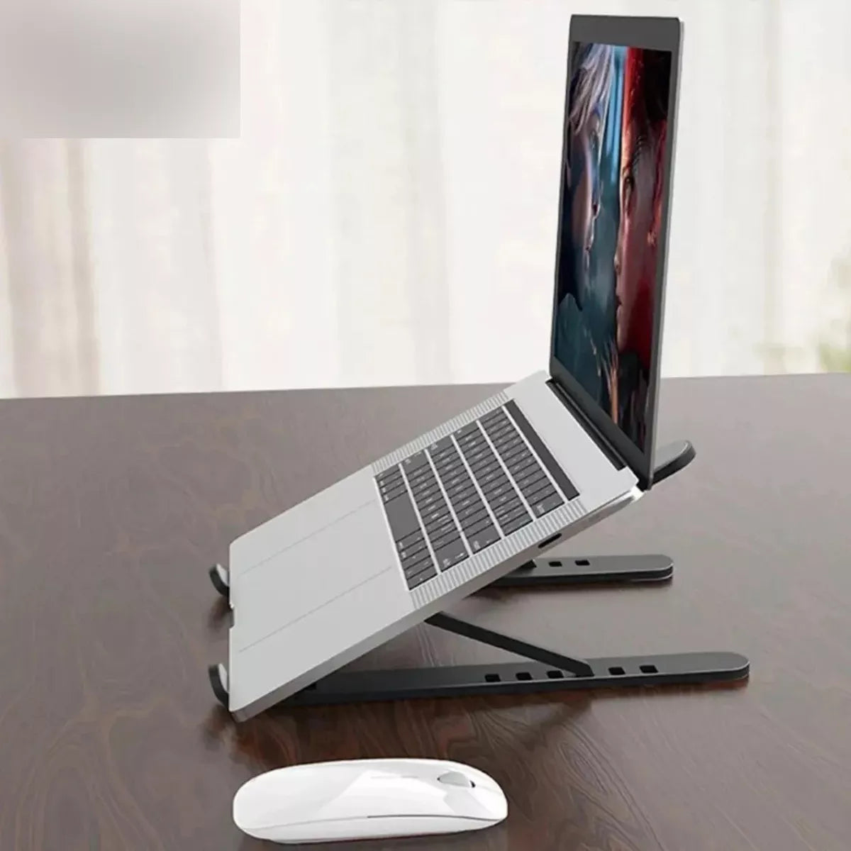 Base Soporte Para Laptop Tablet Portatil Ajustable Plegable