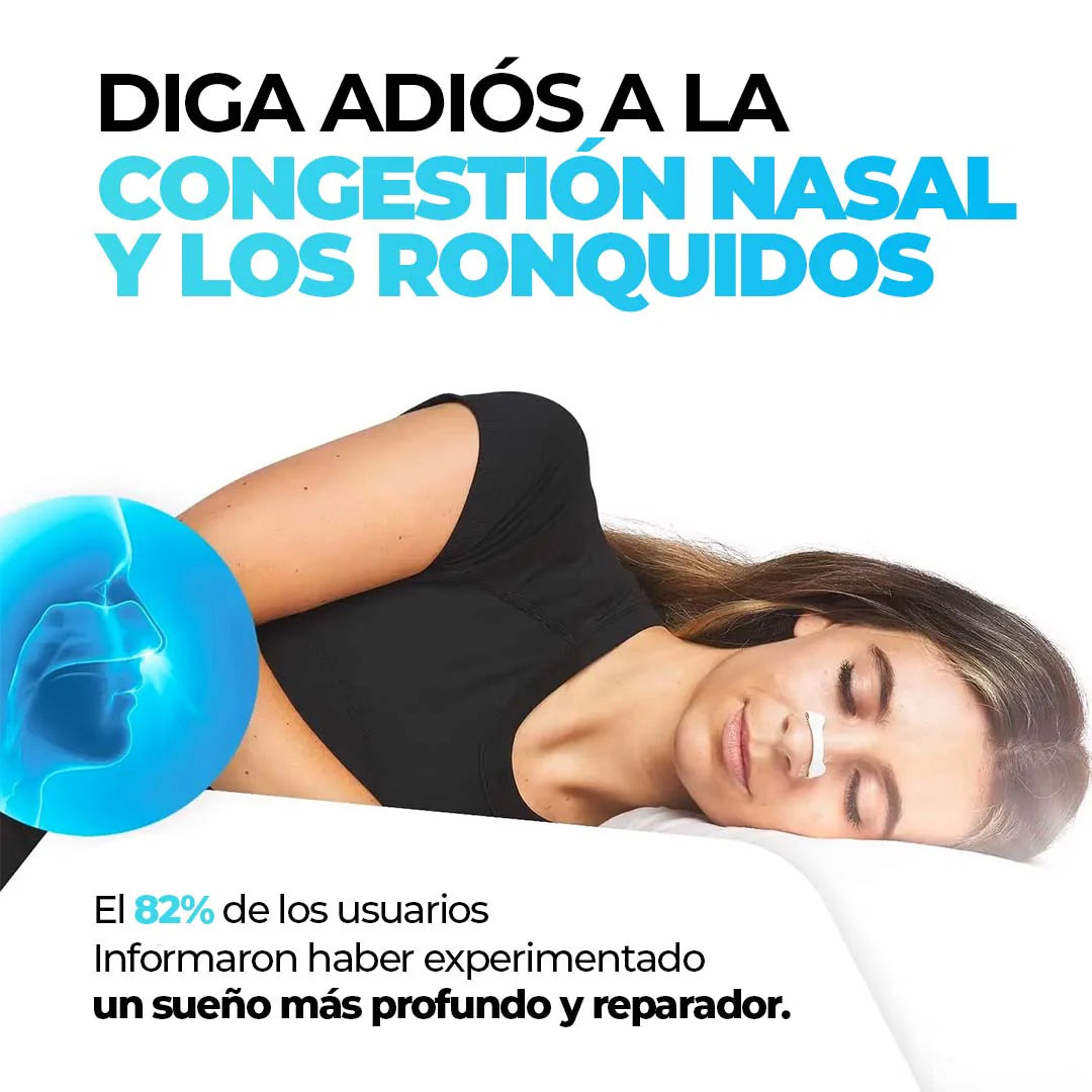 OFERTA 2X1  🔥 Tiras Magnéticas para Respirar Mejor y Eliminar Ronquidos