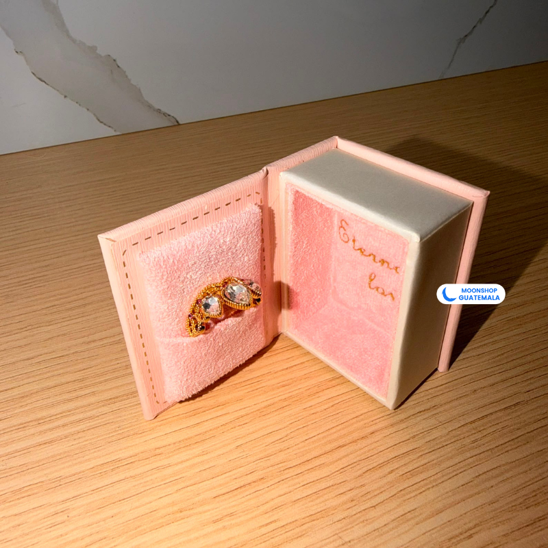 Anillo Corona de Rapunzel + Caja de Regalo en Forma de Libro — foto 6