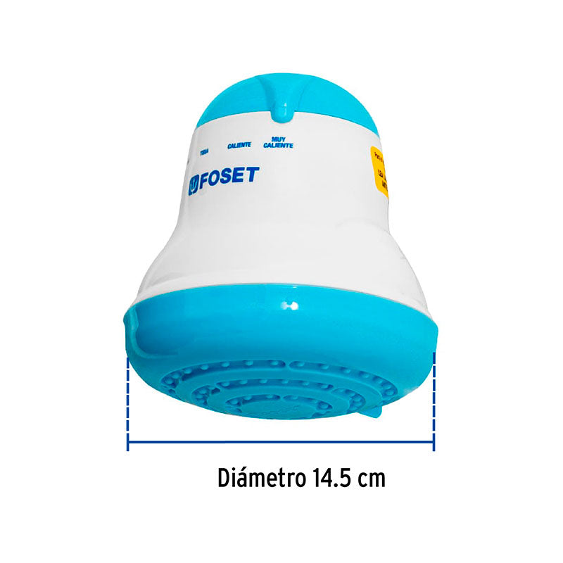 Calentador Eléctrico FOSET con Brazo para montaje incluido
