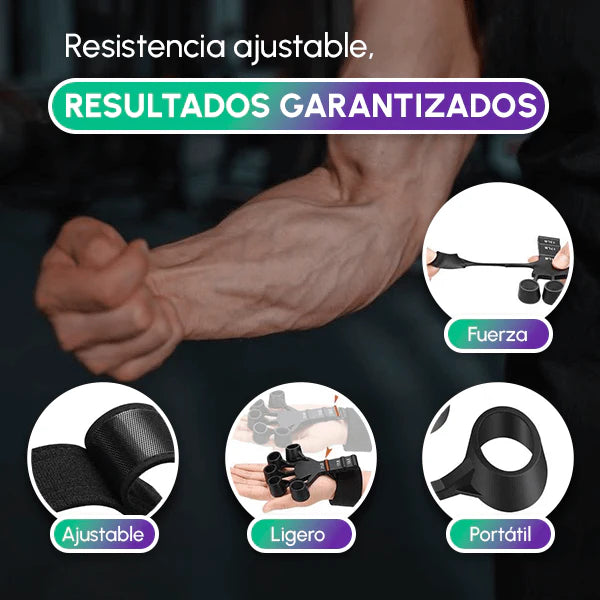 Entrenador de fuerza de mano portátil que mejora fuerza y flexibilidad