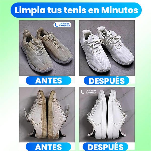 Crema limpiadora para tenis que devuelve el color original