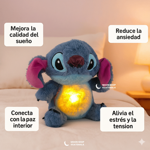 Peluche que respira para dormir mejor y aliviar la ansiedad y el estrés