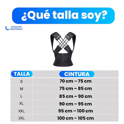 Corrector de Postura Ajustable con Soporte, Alivio del dolor ✨
