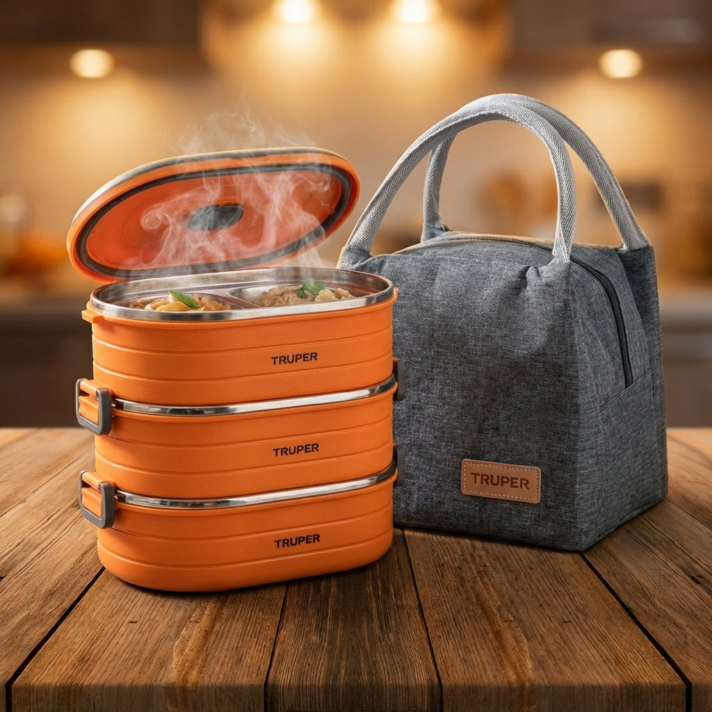 Lonchera Térmica que Mantiene tu Comida Caliente + Bolsa Térmica GRATIS 🎁✨