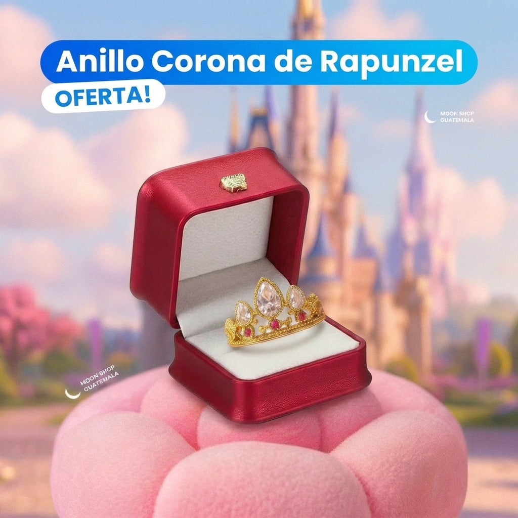 Anillo Corona de Rapunzel 💍👑