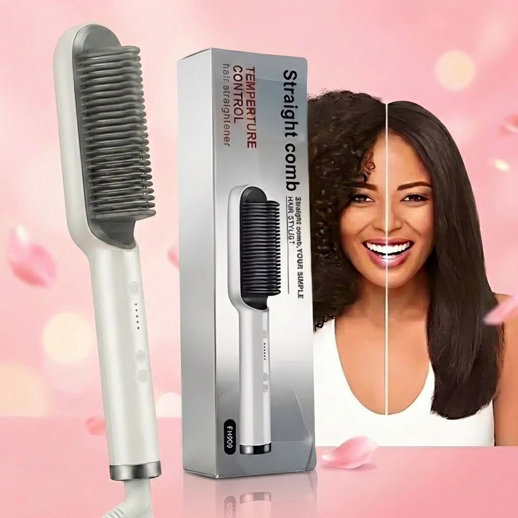 OFERTA 2X1 🌷 Cepillo Alisador ORIGINAL - Alisa, Peina y Despídete del Frizz ✨
