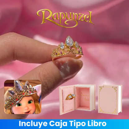 Anillo Corona de Rapunzel 💍👑✨