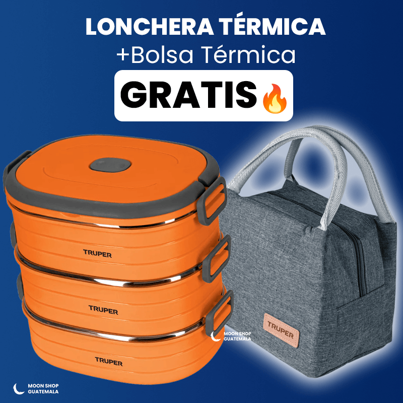 Lonchera Térmica + Bolsa térmica GRATIS