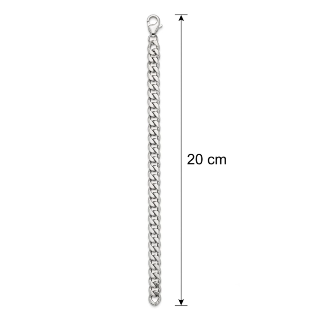 Set de Reloj para Hombre con Pulsera, Collar  y Anillo –  Plateado