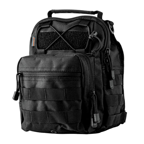 Mochila táctica multiusos impermeable Truper de poliéster con protección de PVC