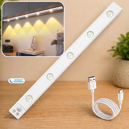 Barra de Luz LED Recargable con Sensor de Movimiento – 3 Tonos, USB-C - 58 CM — foto 2