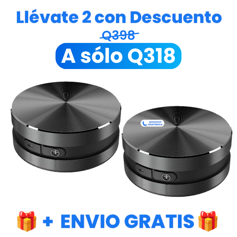 Altavoz Inalámbrico de Conducción Ósea  🔊 Sonido 8D Envolvente + Graves Potentes ✨