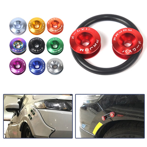 Ajustador de hule universal para bumper de aluminio billet