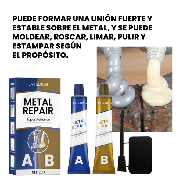 Modo de uso del sellador de metal profesional