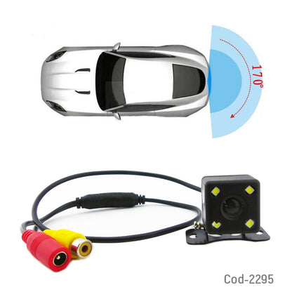 Cámara de retroceso con marco de placa