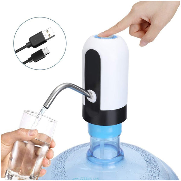 Bomba dispensadora con pajilla de 1 metro y manguera para servir agua sin esfuerzo