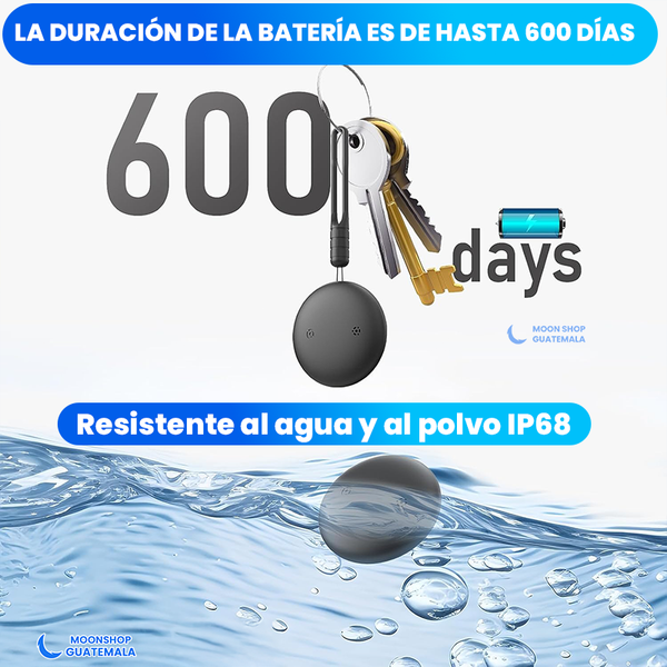 Localizador de las plantillas con batería de hasta 600 días, resistente al agua y al polvo IP68