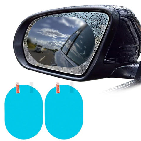 Par de protectores de lluvia para retrovisor de carro o moto, diseño universal