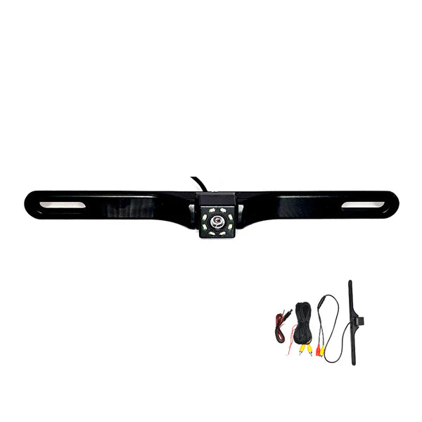 Cámara de retroceso con marco de placa