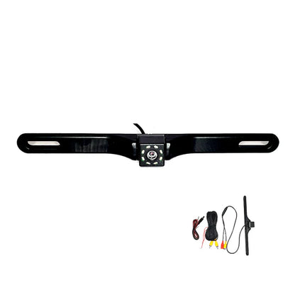 Cámara de retroceso con marco de placa