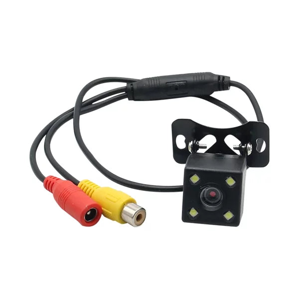 Cámara de reversa asistente de parqueo de 12 voltios con 6 metros de cable RCA
