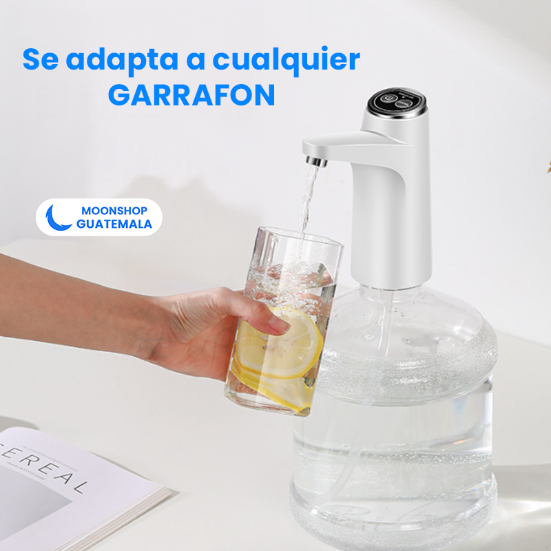 Dispensador de agua eléctrico portátil para cocina, recargable por USB
