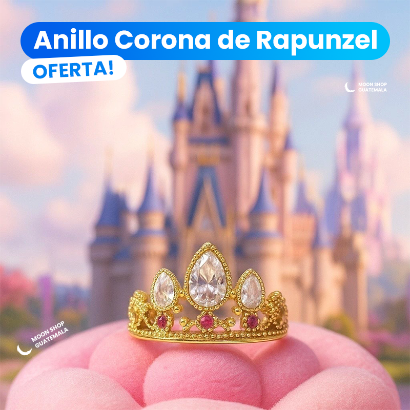 Anillo Corona de Rapunzel 💍👑