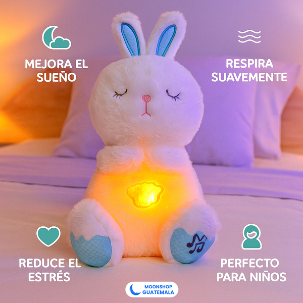 CONEJO QUE RESPIRA - Alivia la Ansiedad, Estrés y Duerme Mejor✨