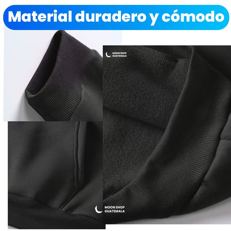 Sudadera Ninja con Capucha y Pasamontañas 🥷 Perfecto para Invierno, Moto y Aire Libre ✨