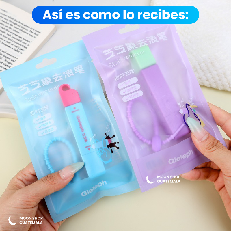 OFERTA 2x1 ⭐️ Quitamanchas Portátil para ropa - 100% ORIGINAL