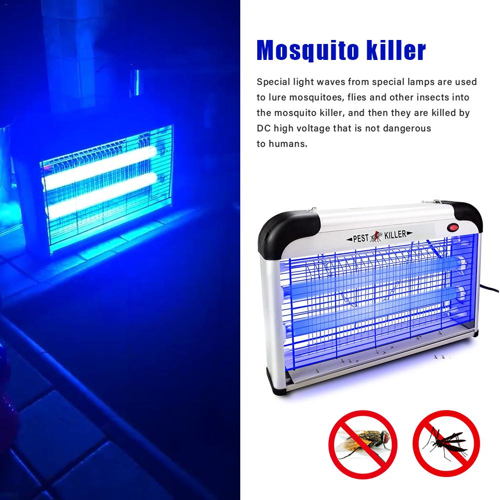 Lámpara Mata Zancudos Insectos Mosquitos Killer Lamp