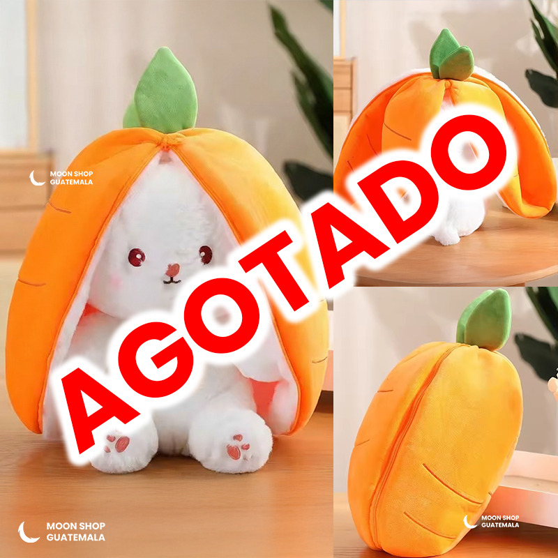 Conejito Zanahoria, Fresa que Respira 💤 Alivia la Ansiedad, Estrés y Duerme Mejor ✨