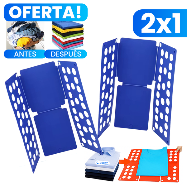Tabla para Doblar Ropa con Paneles Plegables, Dobla Camisas del Mismo Tamaño (Vienen 2)