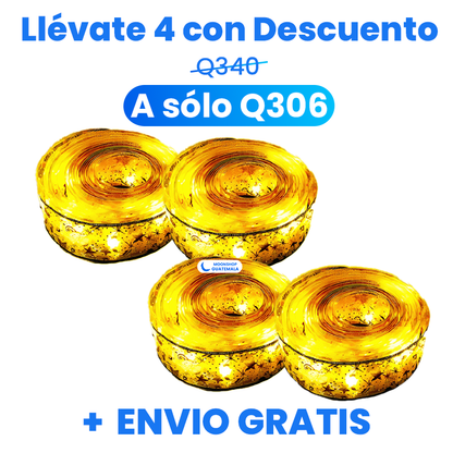 OFERTA 2x1 🎁 Listones Navideños con Luz LED 🎄 Perfectos para Árbol, Ventanas y más ✨